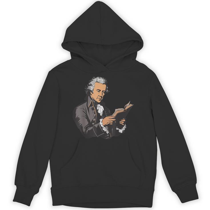Alexander Hamilton Reading A Book Unisex Hoodie