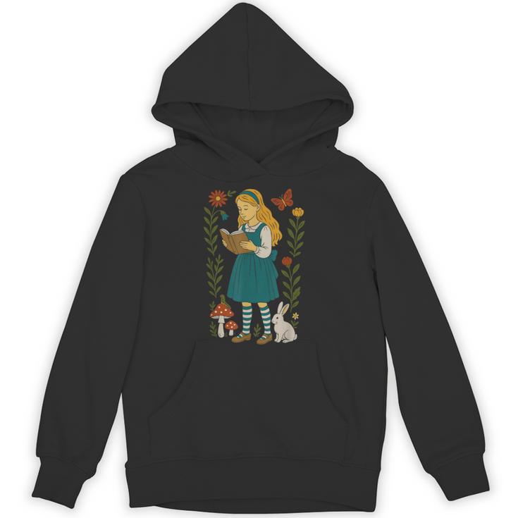 Alice In Wonderland Book Lover Lewis Carroll Rabbit Unisex Hoodie