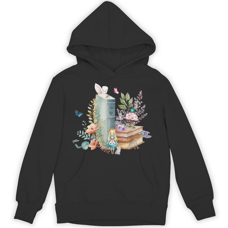 Alice In Wonderland Characters Lewis Carroll Book Lover Unisex Hoodie