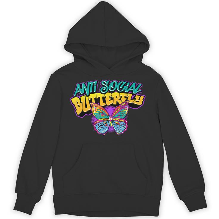 Antisocial Butterfly Shirts For Introvert Unisex Hoodie
