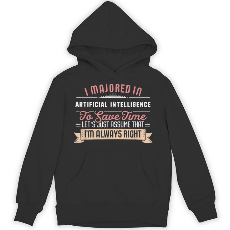 Artificial Intelligence Major Student Shirt Graduation Unisex Hoodie