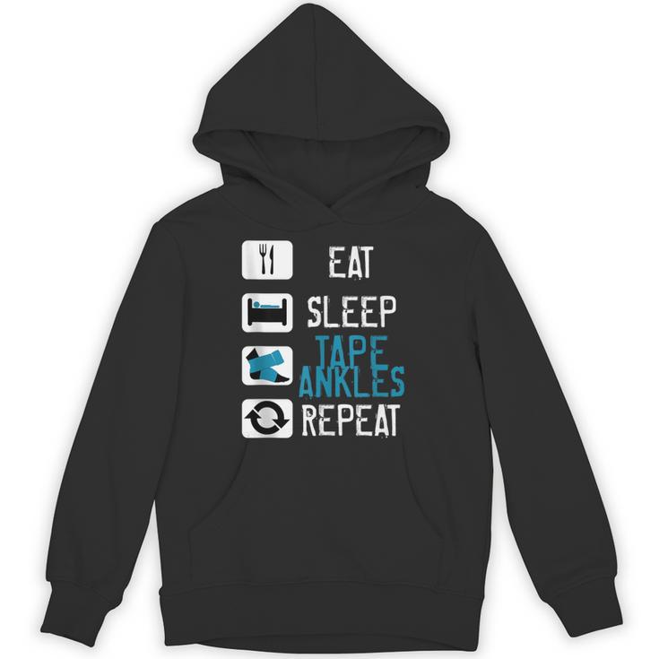 Athletic Trainer Eat Sleep Tape Ankles Graduation Unisex Hoodie