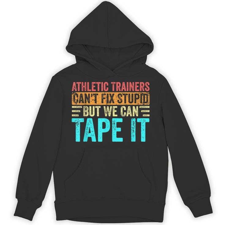 Athletic Trainers Fix Stupid Sports Graduation Vintage Unisex Hoodie