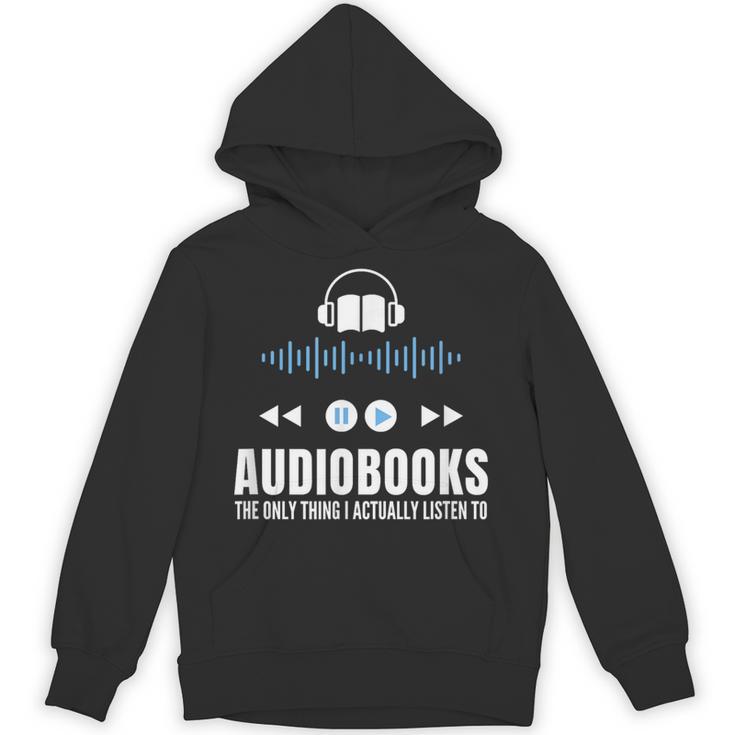 Audiobooks Listener Book Reading Lover Fun Unisex Hoodie