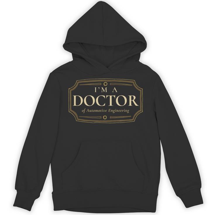 Automotive Engineering PhD Doctorate Graduation Shirt Unisex Hoodie