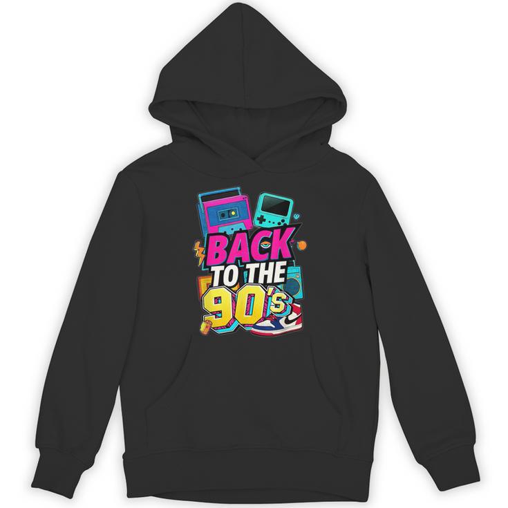 Back To The 90s Nostalgia Cassette Game Console Boombox Unisex Hoodie