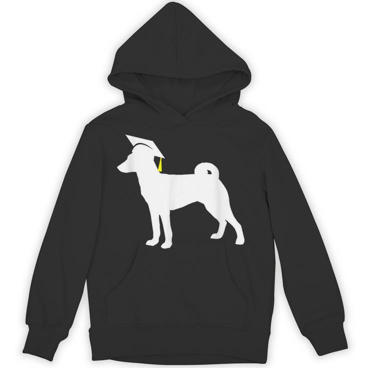 Basenji Graduation Dog Graduate Unisex Hoodie