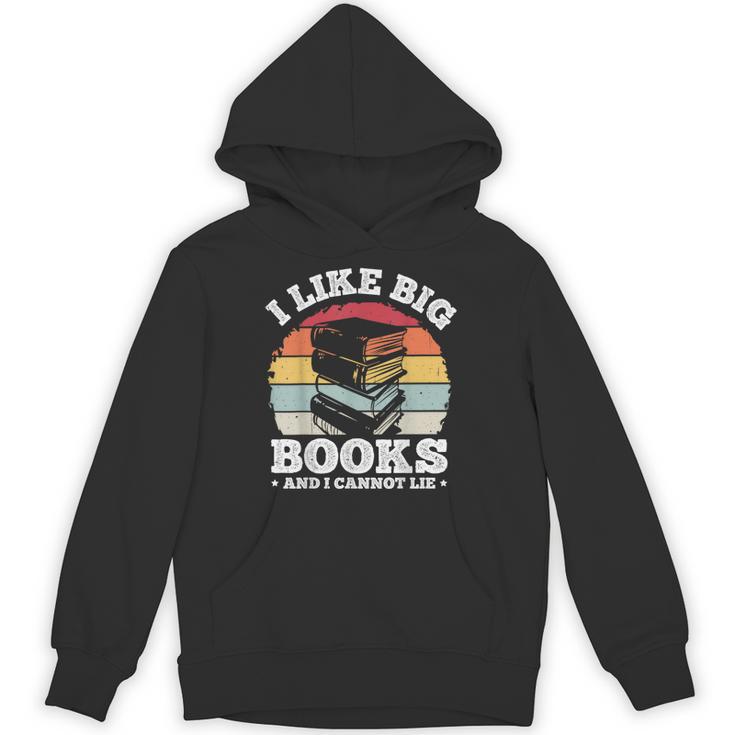I LIKE BIG BOOKS AND I CANNOT LIE Book Lover Print Unisex Hoodie