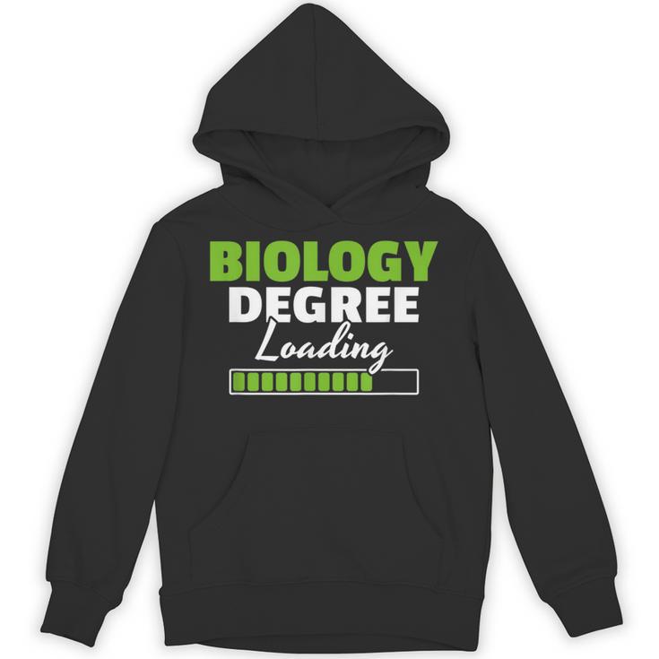 Biology Degree Loading Graduation Student Teacher Biologist Unisex Hoodie