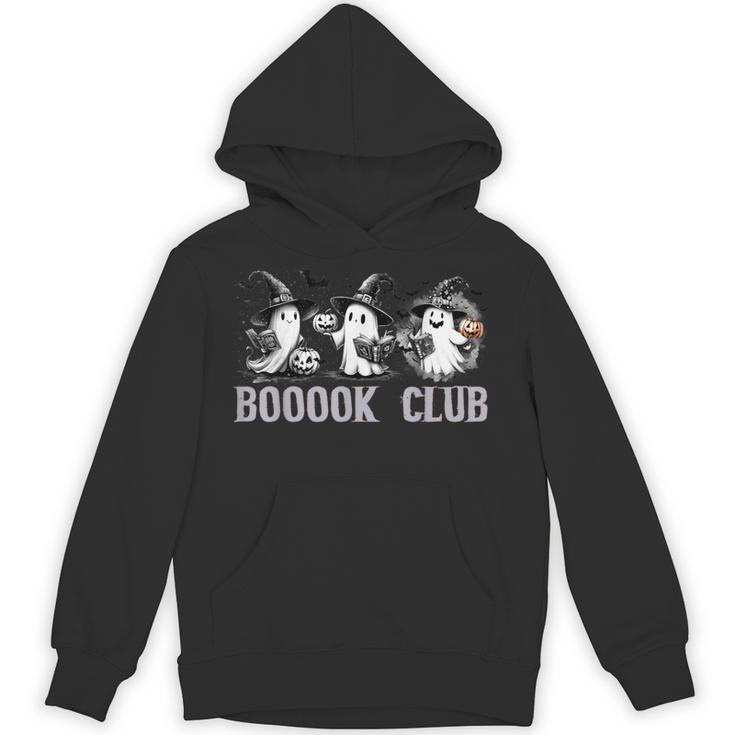 Boo Ghost Books Book Club Halloween Women School Teacher Unisex Hoodie