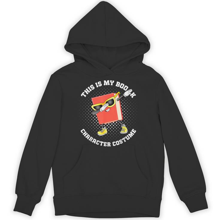 This Is My Book Character Costume- Dabbing Book Kids Unisex Hoodie
