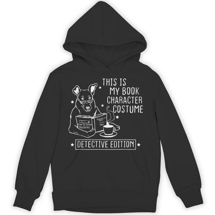 This Is My Book Character Costume Dog Reading a Book Unisex Hoodie