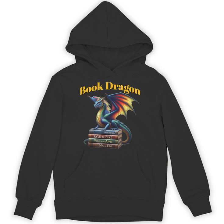 Book Dragon Mark Minson's Books Unisex Hoodie