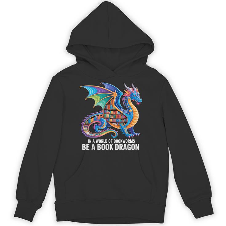 Be a Book Dragon Reading Unisex Hoodie