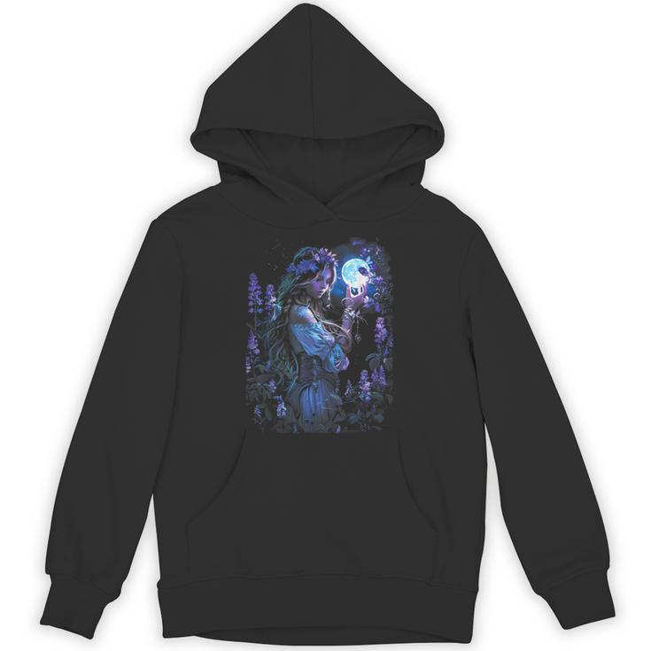 Book Fantasy Art Beautiful Elf Princess Fairy Unisex Hoodie