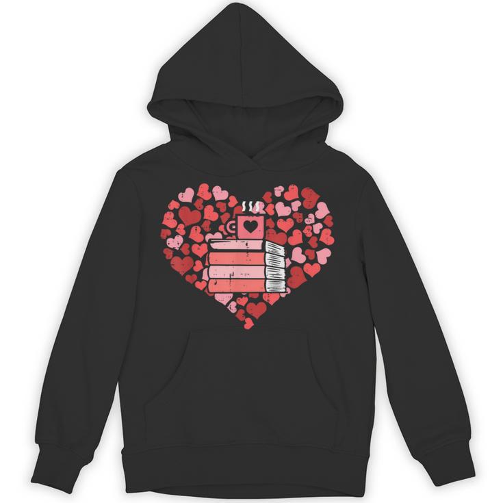 Book Heart Cute Read Book Reading Librarian Across America Unisex Hoodie