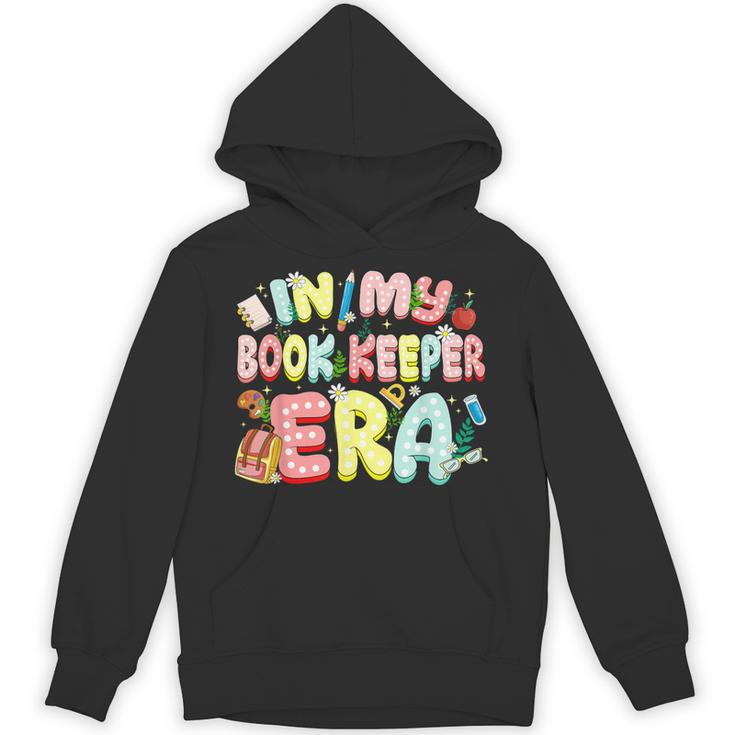 In My Book Keeper Era Librarian School Unisex Hoodie