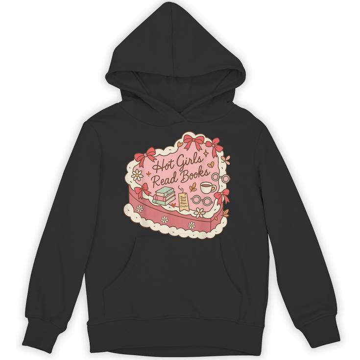Book Lover Hot Girls Read Books Tee Unisex Hoodie