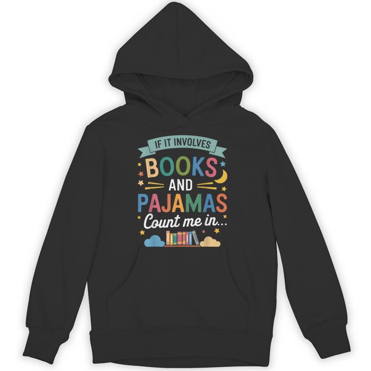 Book Lovers Reading Bedtime Cozy Pajama For Librarians Unisex Hoodie