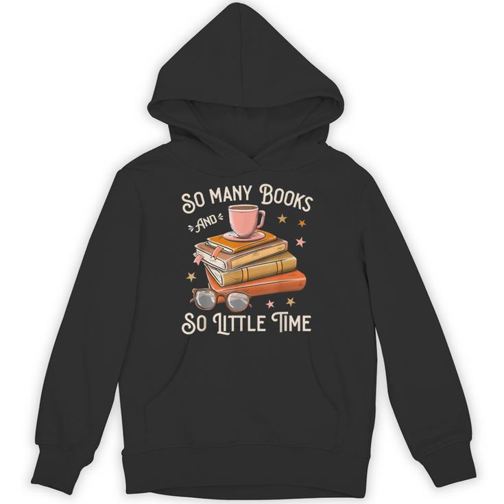 Book Reading Kafee Librarian Vele Books And Little Time Unisex Hoodie