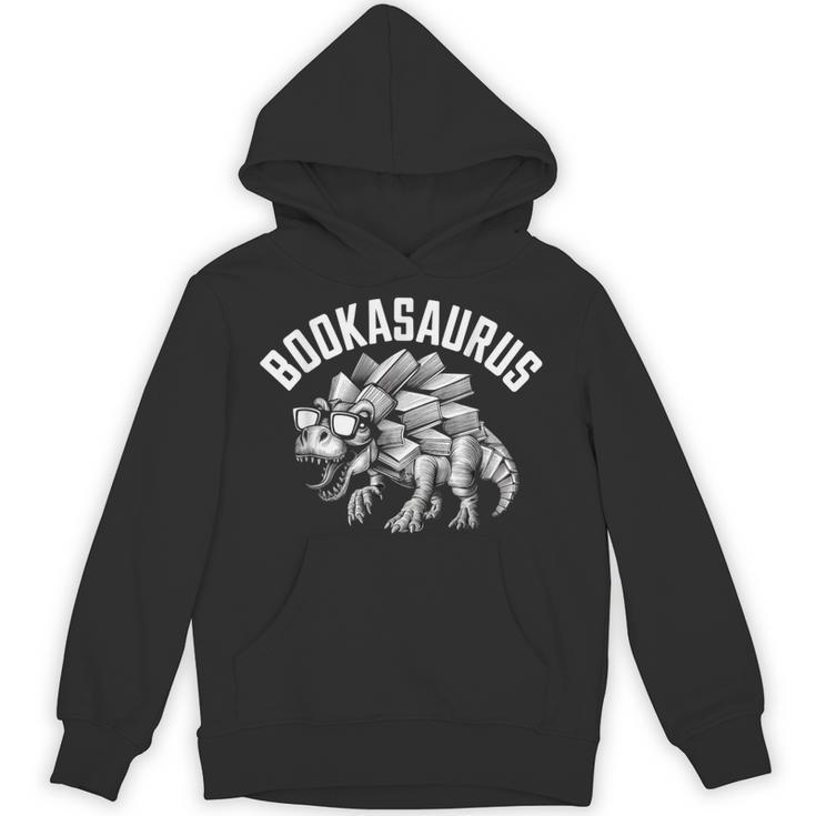 Book T-Rex Dino Bookworm Reading Book Dinosaur Unisex Hoodie