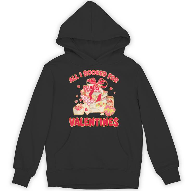 Booked For Valentine Books Lover Bookworm Librarian Teacher Unisex Hoodie
