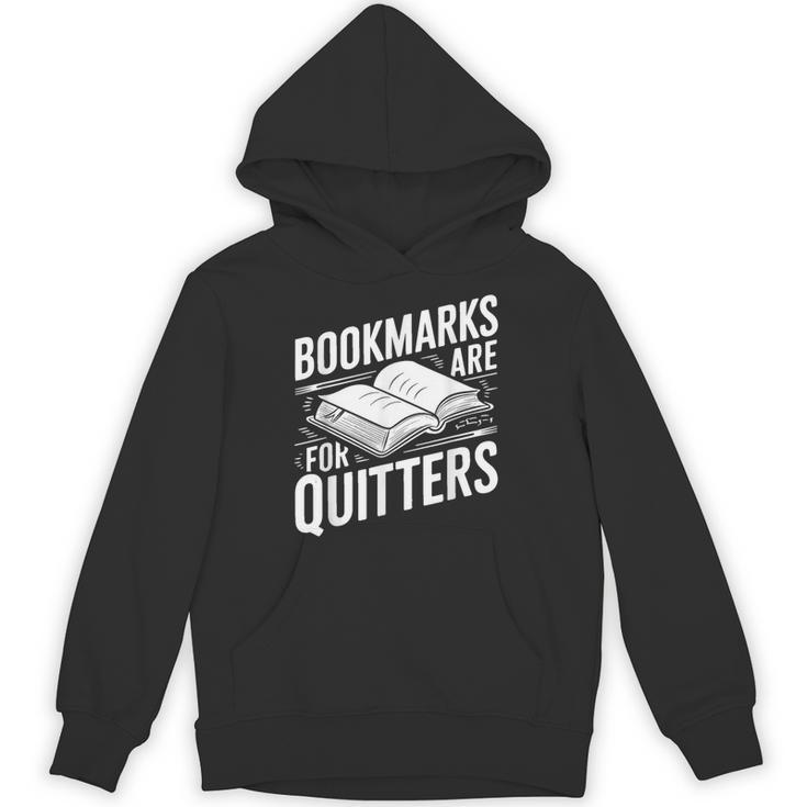 Bookmarks Quote Library Book Reader Unisex Hoodie