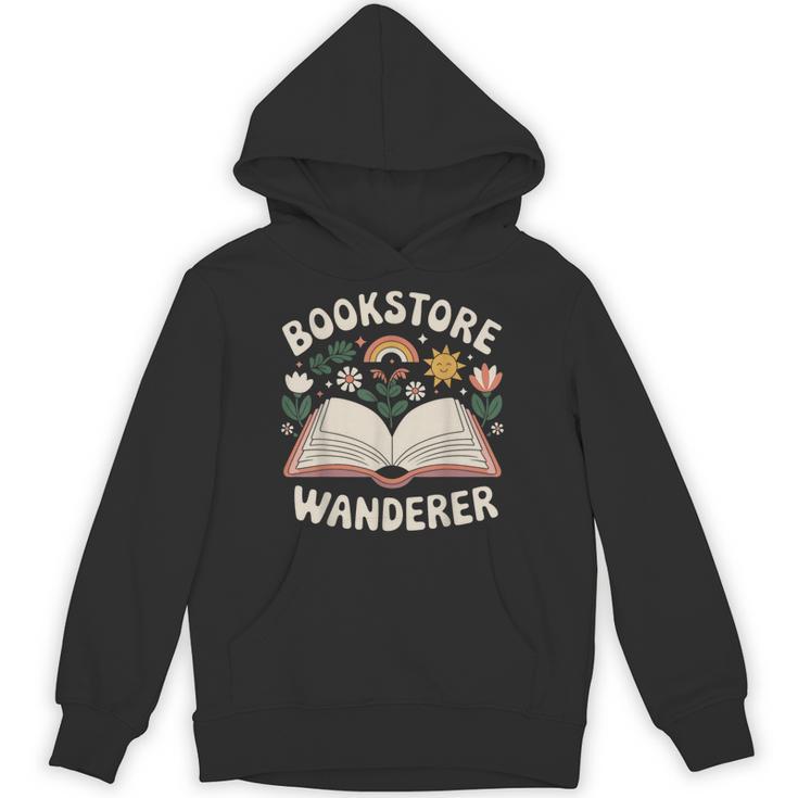Bookstore Wanderers Retro Women Book Lovers Unisex Hoodie