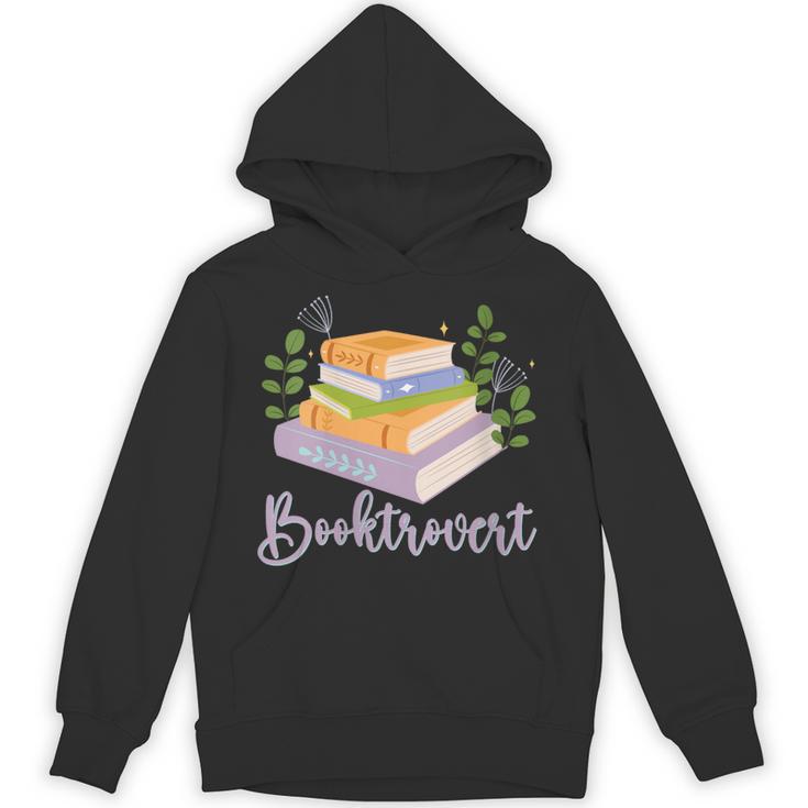 Booktrovert Bookworm Introvert Bibliophile Booktrovert Unisex Hoodie