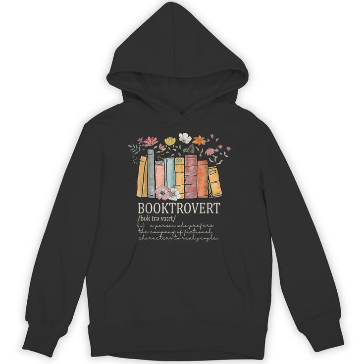 Booktrovert Cozy Book Lover Book Nerd Literary Humor Unisex Hoodie