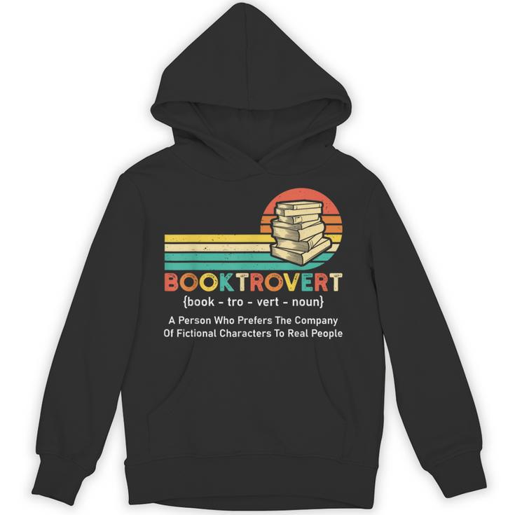 Booktrovert Definition Book Lover Unisex Hoodie