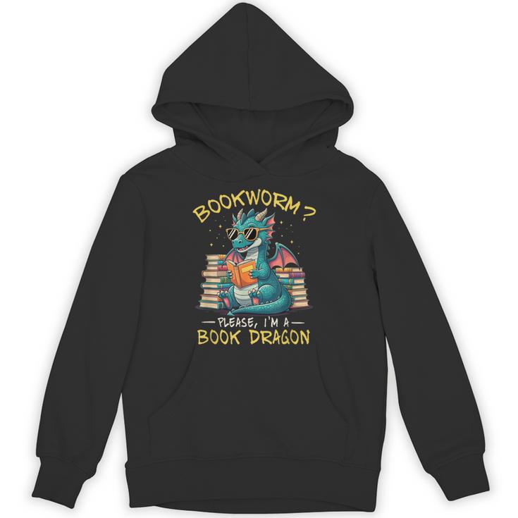 Bookworm I'm A Book Dragon Reading Books Bookish Book Lover Unisex Hoodie