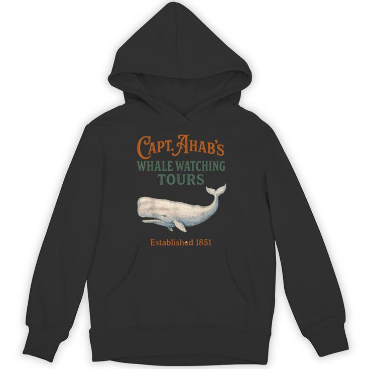Captain Ahab’s Whale Watching Tours – Moby Book Parody Unisex Hoodie