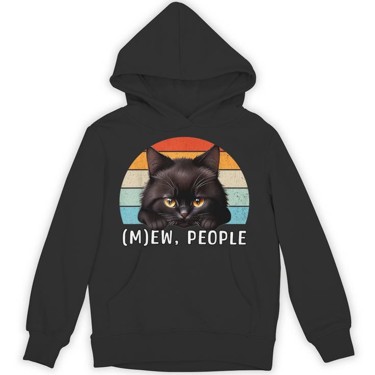 Cat Pun Introvert Anti Social Ew People Kitty Unisex Hoodie Cat Pun Introvert Anti Social Ew People Kitty Unisex Hoodie