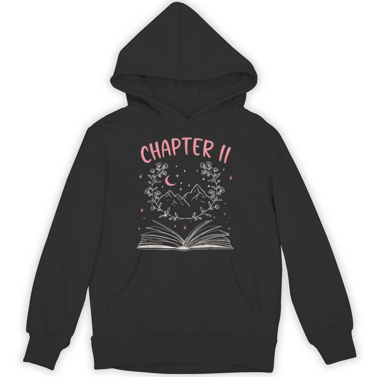 Chapter 11 Birthday Reading Book Lovers 11 Year Old Unisex Hoodie