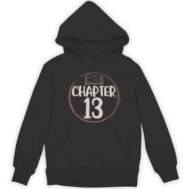 Chapter 13 Birthday Shirt Girls Women Book Lovers To Read Unisex Hoodie