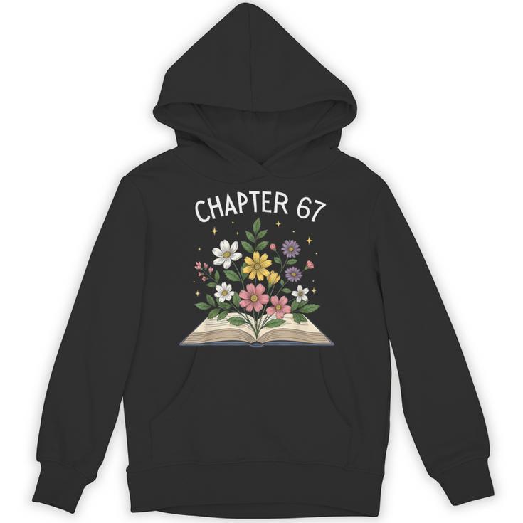 Chapter 67th Birthday Bookworm 67 Memes Book Lovers Unisex Hoodie