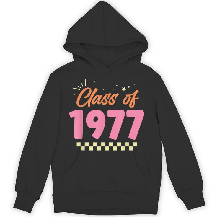 Class Of 1977 School Graduation Meetup Reunion Unisex Hoodie
