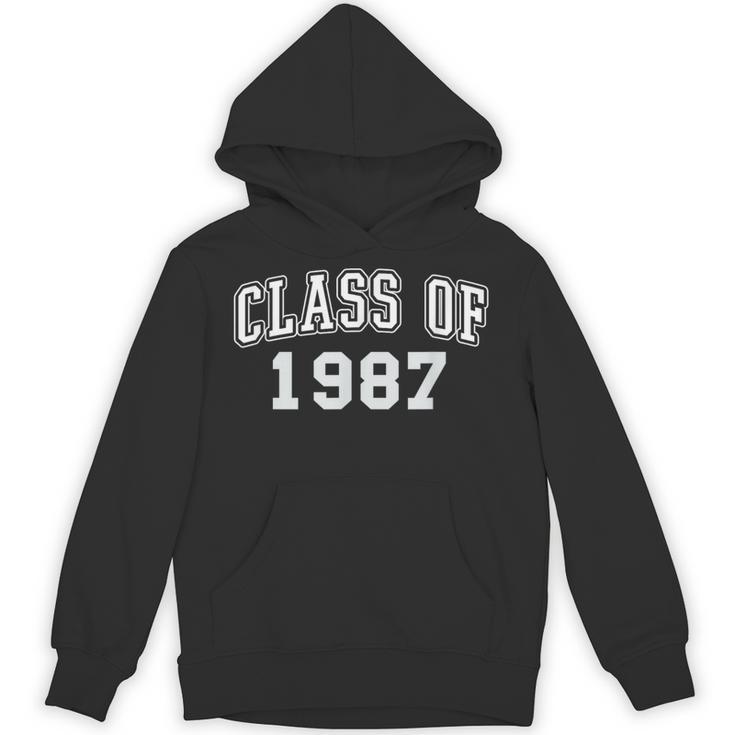Class Of 1987 Vintage Graduation College High School Reunion Unisex Hoodie