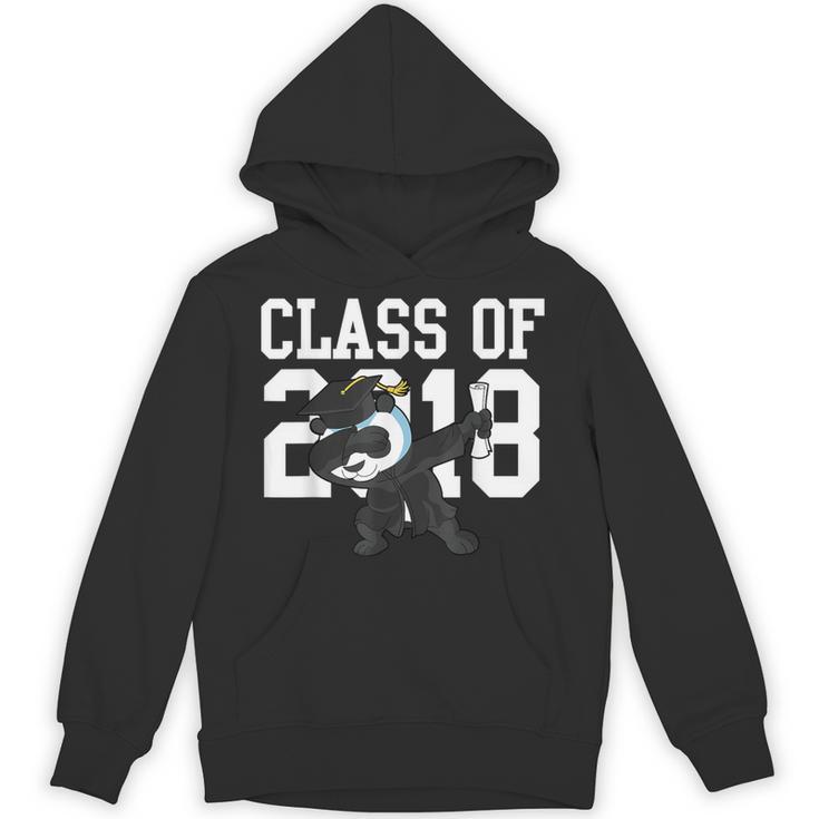 Class Of 2018 Graduation Dabbing Panda Bear Unisex Hoodie
