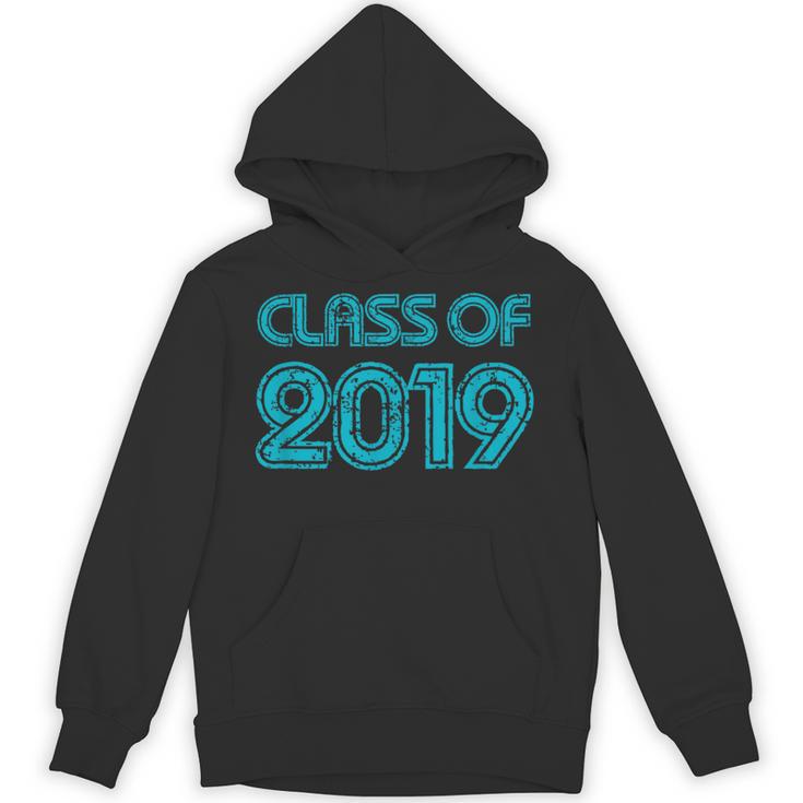 Class Of 2019 High School Graduation Teal Senior Unisex Hoodie