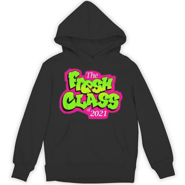 Class Of 2021 Senior Fresh 90's TV Style Grad For Graduation Unisex Hoodie