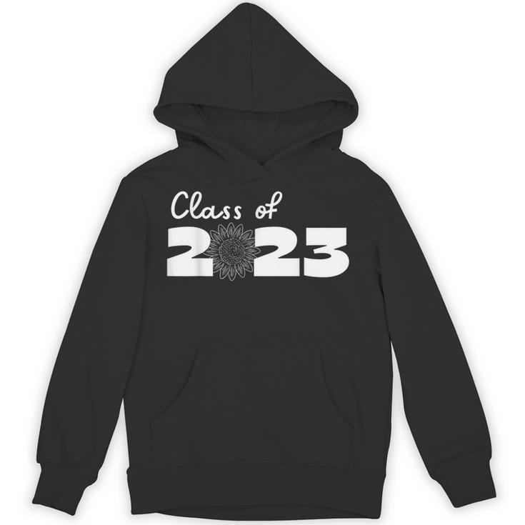 Class Of 2023 Seniors 23 Senior Graduation Idea Flower Unisex Hoodie