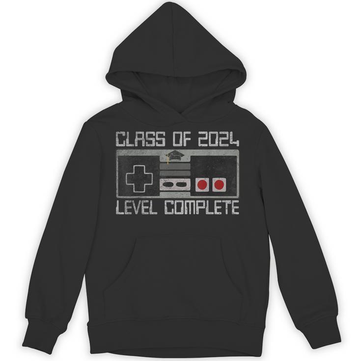 Class Of 2024 Level Complete Video Gamer Senior Graduation Unisex Hoodie