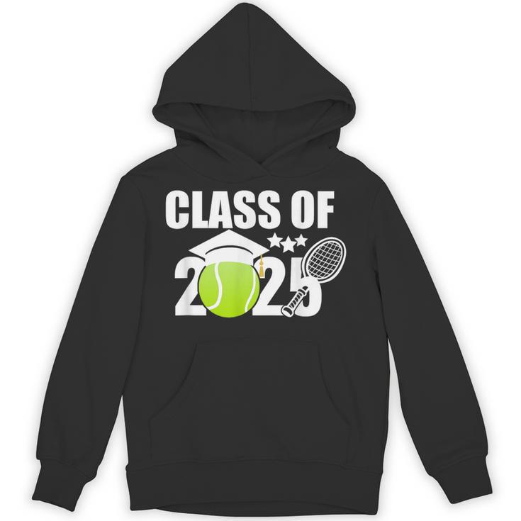 Class Of 2025 Graduation Senior Tennis Player Unisex Hoodie