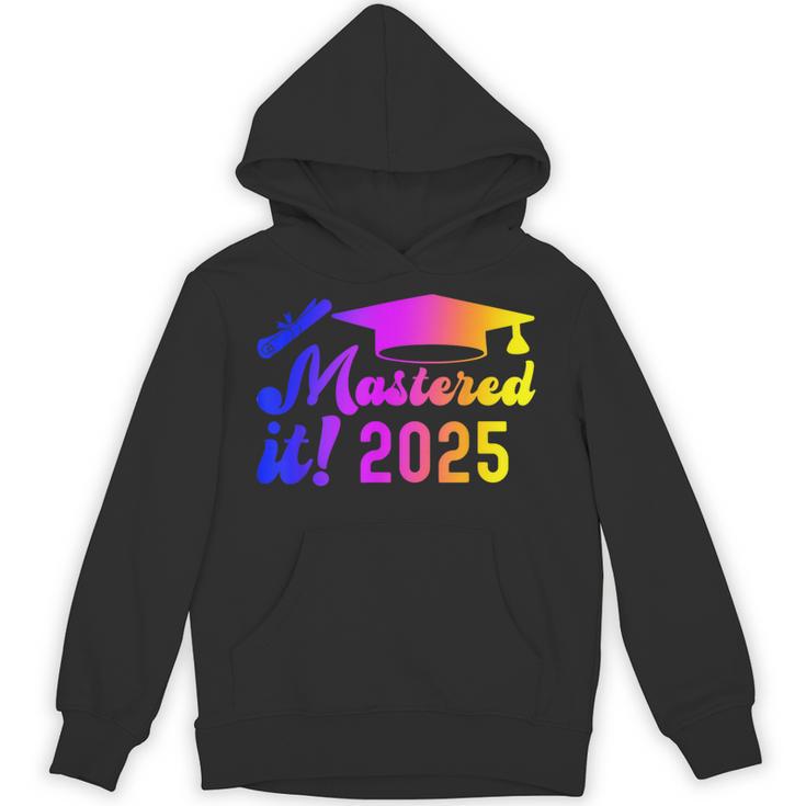 Class Of 2025 Mastered It College Masters Degree Graduation Unisex Hoodie