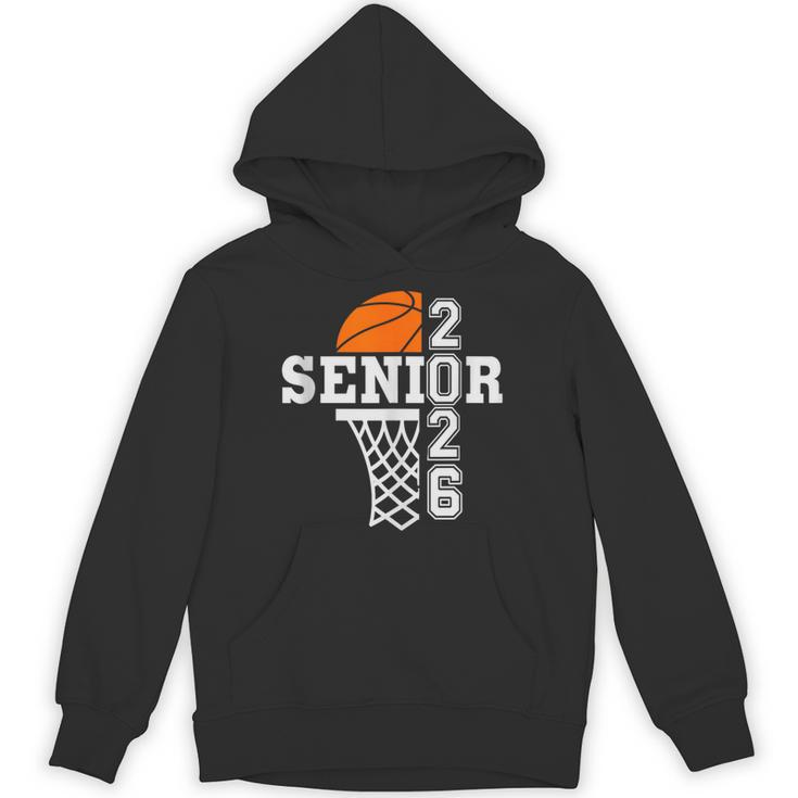Class Of 2026 Basketball Senior 26 Player Team Graduation Unisex Hoodie