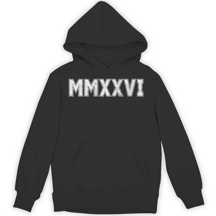 Class Of 2026 MMXXVI Vintage Freshman 2026 Senior Graduation Unisex Hoodie