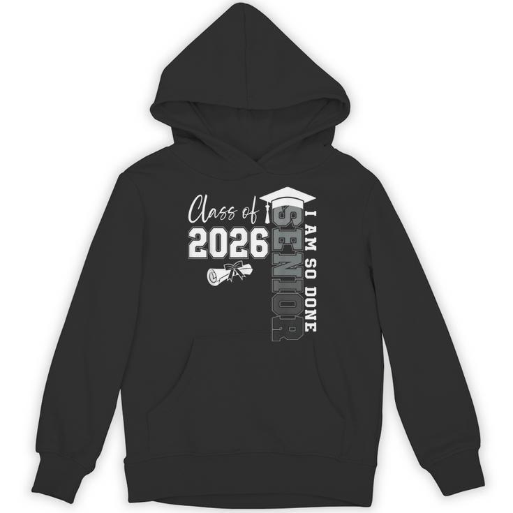 Class Of 2026 Senior 2026 Graduation Decoration Men Senior Unisex Hoodie