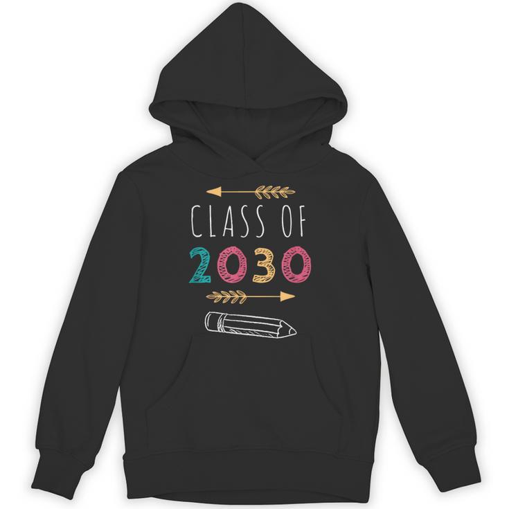 Class Of 2030 Grow With Me 2nd Grade Graduation Unisex Hoodie